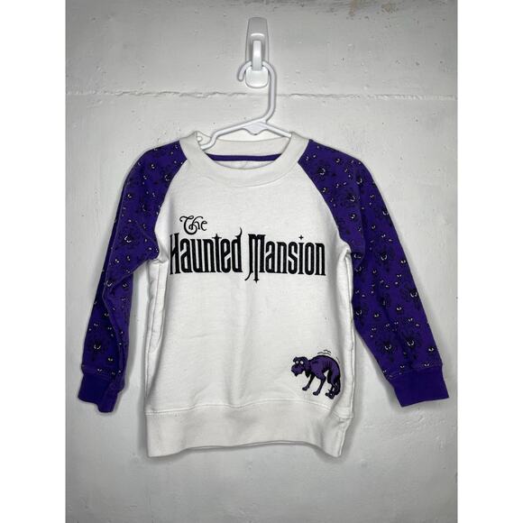 Disney Parks Haunted Mansion Toddler Sweatshirt Size XXS 4/5 - Picture 1 of 8